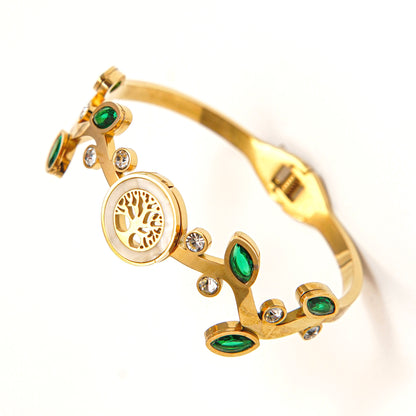 Enchanted Tree of Life Bangle Bracelet