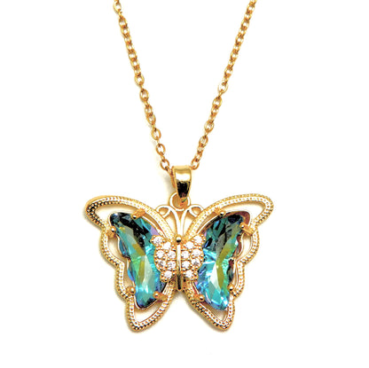 Enchanting Butterfly Pendant Necklace