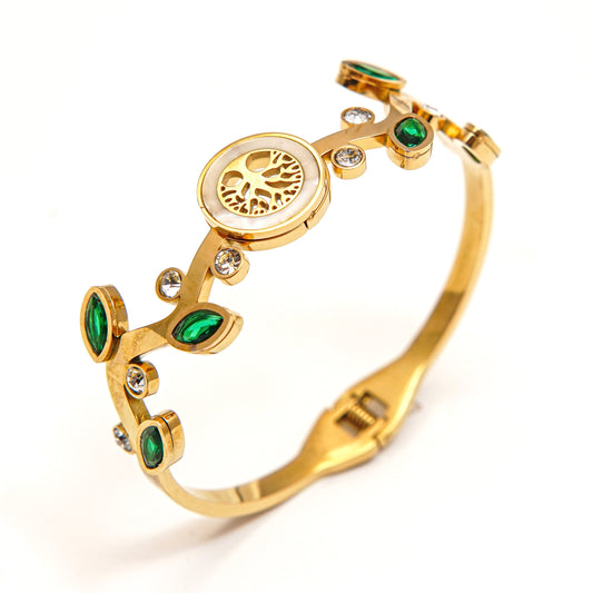 Enchanted Tree of Life Bangle Bracelet