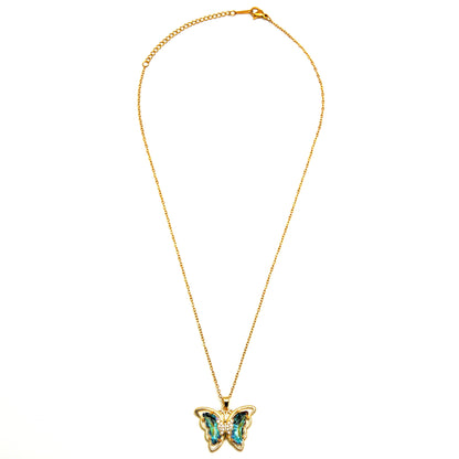 Enchanting Butterfly Pendant Necklace