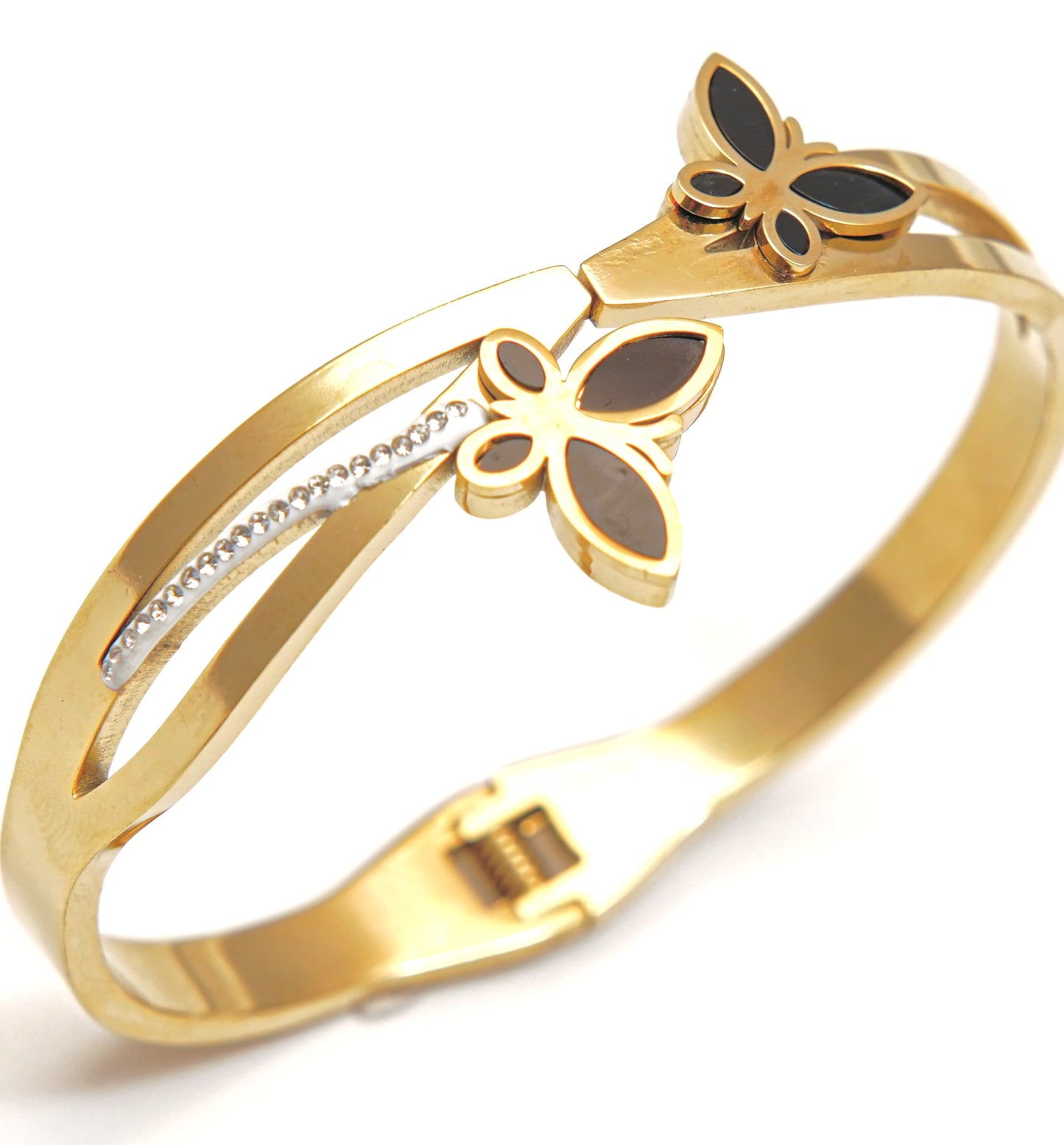 Elegant Butterfly Bangle Bracelet