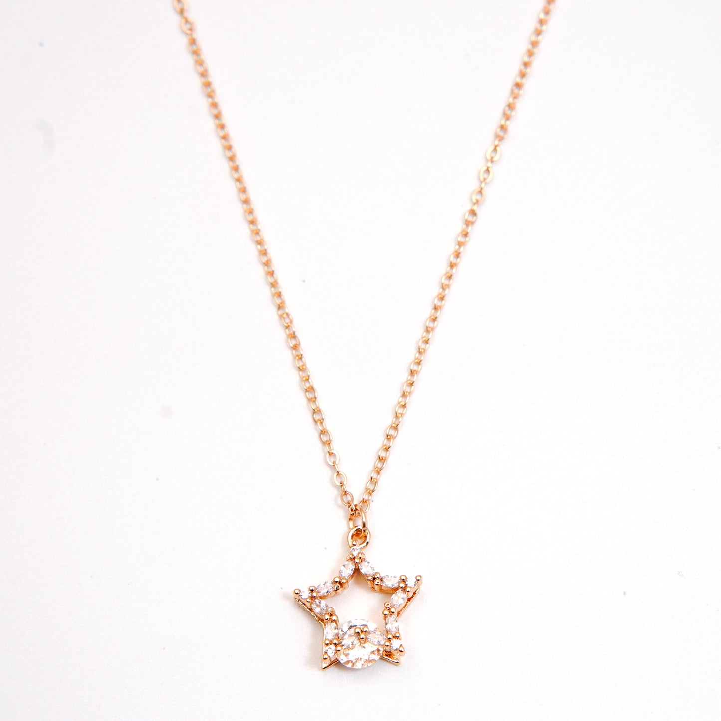 Sparkling Star Pendant Necklace