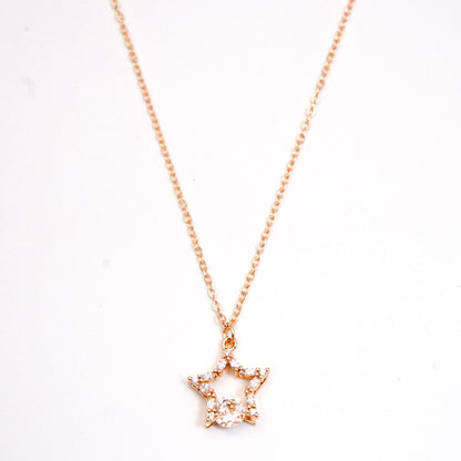 Sparkling Star Pendant Necklace