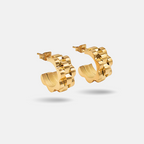 Chunky Gold Hoops