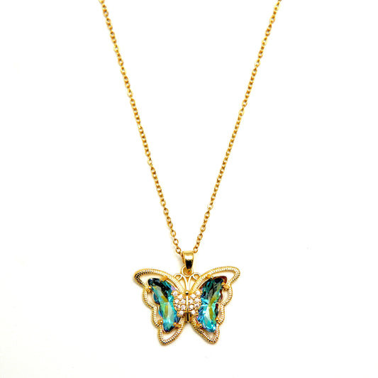 Enchanting Butterfly Pendant Necklace