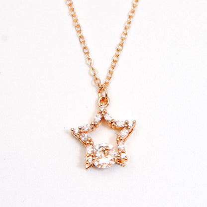 Sparkling Star Pendant Necklace