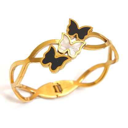 Elegant Butterfly Cuff Bracelet