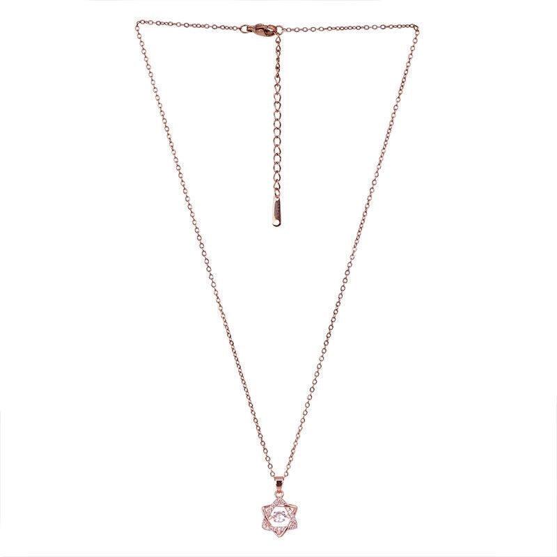 Elegant Star Rose Gold Necklace