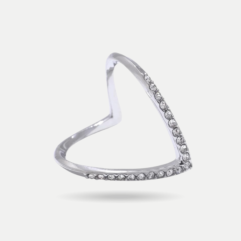 Reversible V-Shaped Adjustable Ring