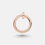 Rose Gold Nail Design Ring